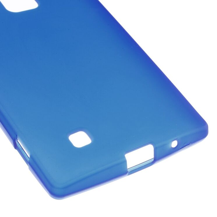 Силиконовая накладка Deexe Soft Case для LG Magna (H502) - Blue: фото 5 из 6