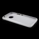 Силіконовий (TPU) чохол Deexe Soft Case для Motorola Moto E Plus / E4 Plus - White (155803W). Фото 4 з 4