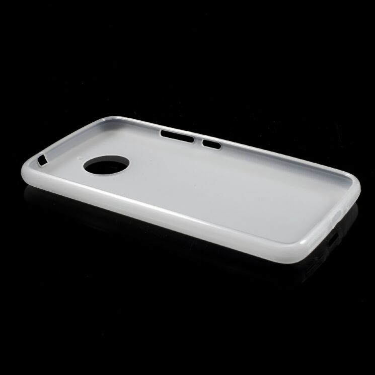 Силиконовый (TPU) чехол Deexe Soft Case для Motorola Moto E Plus / E4 Plus - White: фото 4 из 4