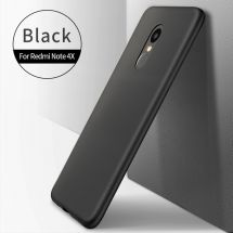 Силиконовый (TPU) чехол X-LEVEL Matte для Xiaomi Redmi Note 4X - Black: фото 1 из 12