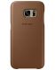 Чехол Leather Cover для Samsung Galaxy S7 (G930) EF-VG930LDEGRU - Brown (115213D). Фото 2 из 6