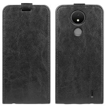 Чохол Deexe Flip Case для Nokia C21 - Black: фото 1 з 8