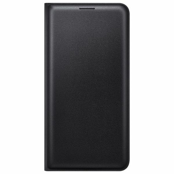 Чехол Flip Wallet для Samsung Galaxy J7 2016 (J710) EF-WJ710P - Black: фото 2 из 5