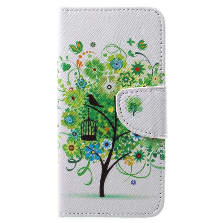 Чехол-книжка Deexe Color Wallet для LG Q6 / Q6a - Summer Tree: фото 1 из 6