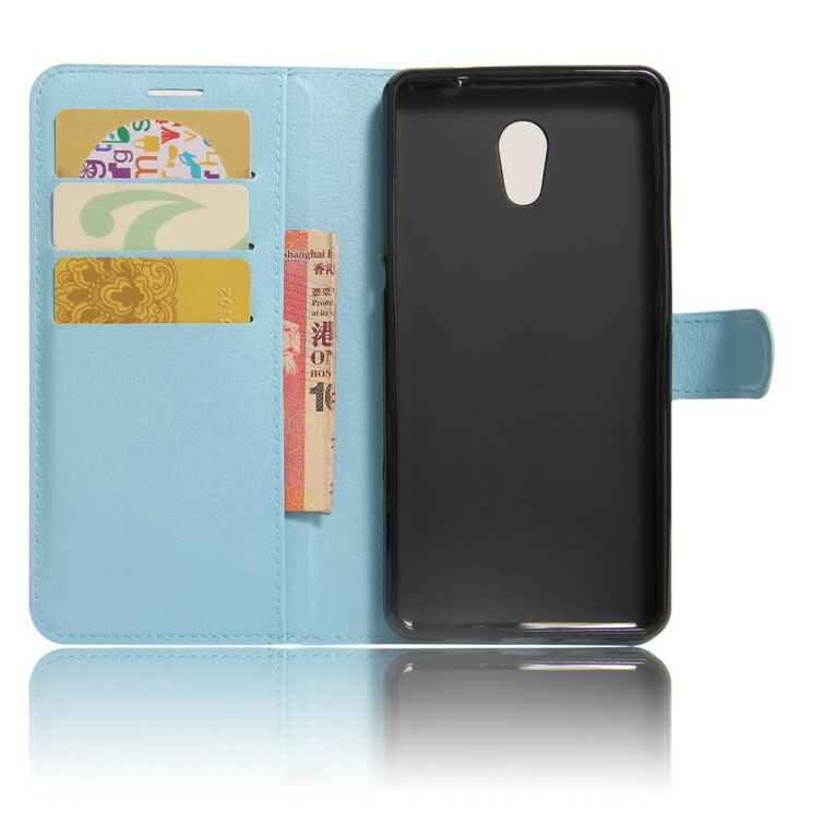 Чехол-книжка Deexe Wallet Style для Meizu M5 Note - Blue: фото 6 из 6