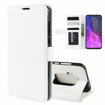 Чохол-книжка Deexe Wallet Style для Motorola One Zoom - White: фото 1 з 8