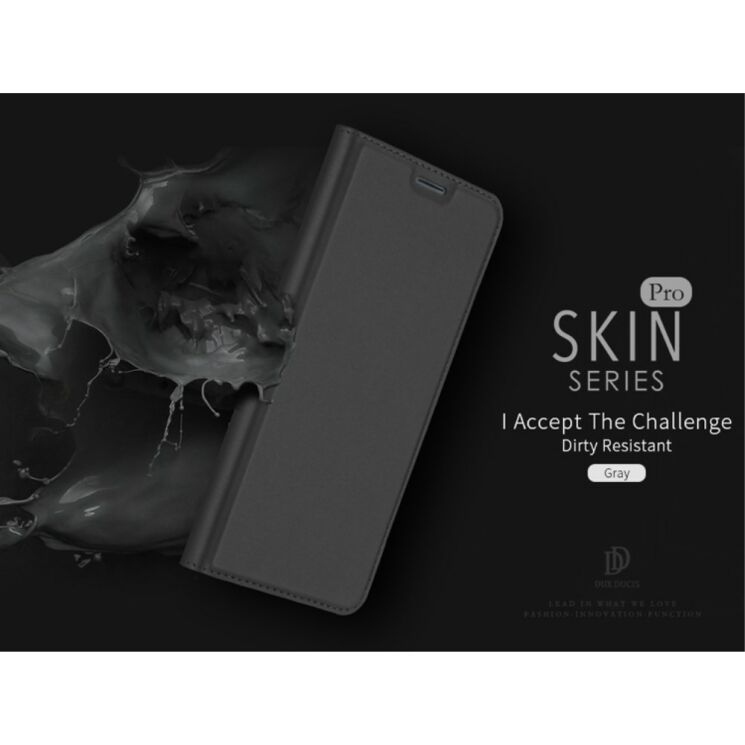 Чохол-книжка DUX DUCIS Skin Pro для Motorola Moto E Plus / E4 Plus - Dark Blue: фото 9 з 23