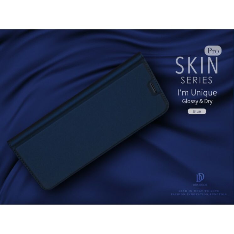Чохол-книжка DUX DUCIS Skin Pro для Motorola Moto E Plus / E4 Plus - Dark Blue: фото 7 з 23