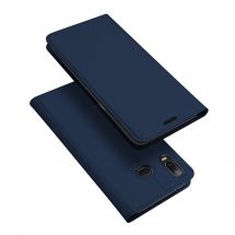 Чехол-книжка DUX DUCIS Skin Pro для Samsung Galaxy A6s - Dark Blue: фото 1 из 17