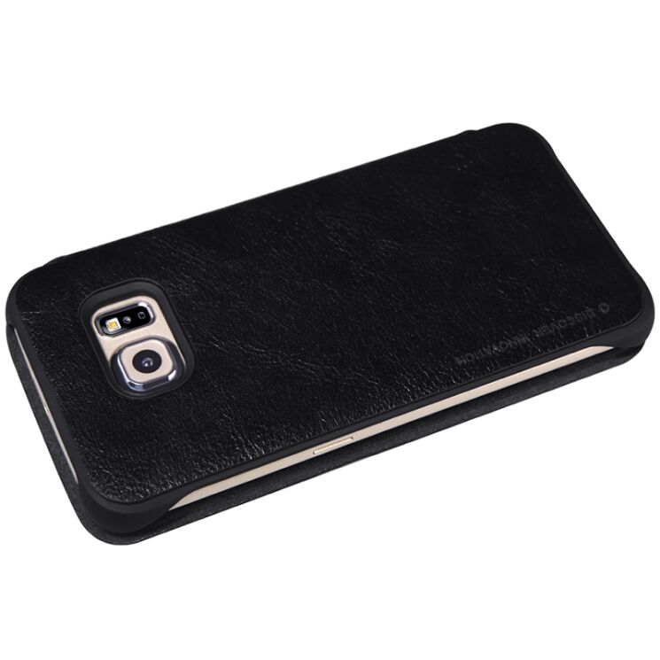 Чехол NILLKIN Qin Series для Samsung Galaxy S6 edge (G925) - Black: фото 5 из 16
