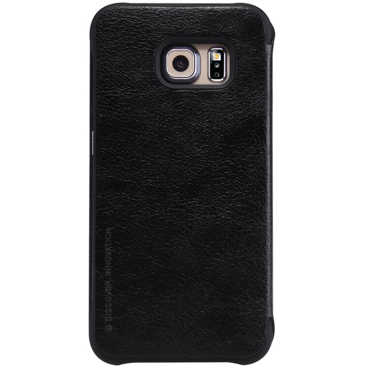Чехол NILLKIN Qin Series для Samsung Galaxy S6 edge (G925) - Black: фото 4 из 16
