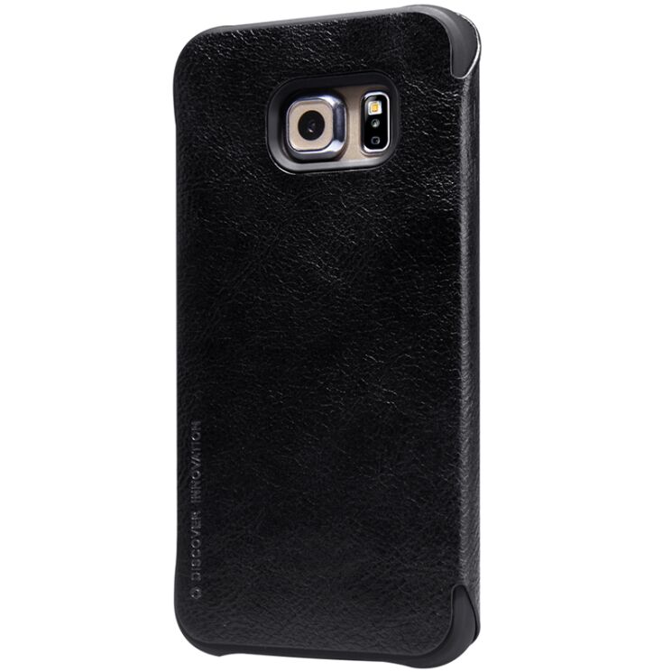 Чохол NILLKIN Qin Series для Samsung Galaxy S6 edge (G925) - Black: фото 6 з 16