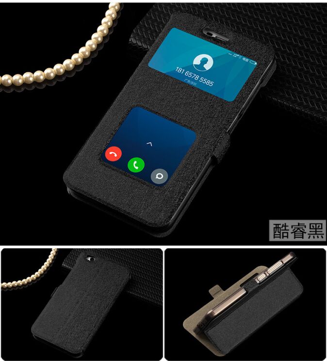 Чехол UniCase View Series для Xiaomi Mi5c - Black: фото 2 из 8