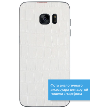 Кожаная наклейка Glueskin White Alligator для Samsung Galaxy S6 (G920): фото 1 из 1
