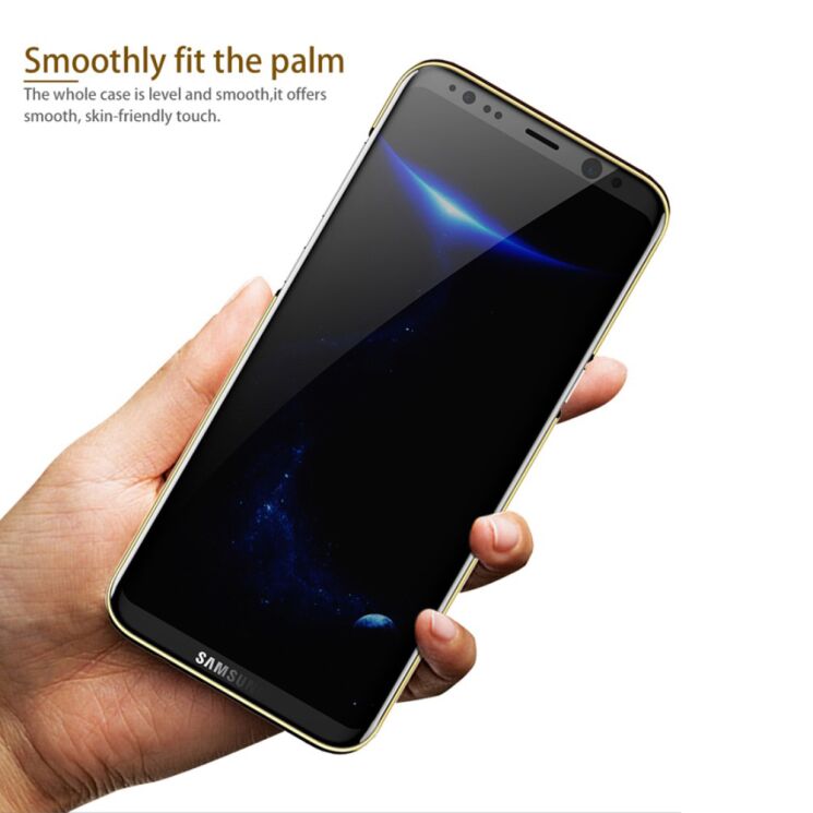 Пластиковый чехол BASEUS Glitter Shell для Samsung Galaxy S8 (G950) - Gold: фото 20 из 21