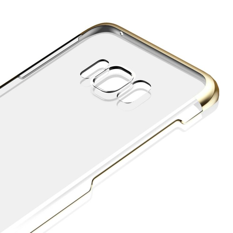 Пластиковый чехол BASEUS Glitter Shell для Samsung Galaxy S8 (G950) - Gold: фото 5 из 21