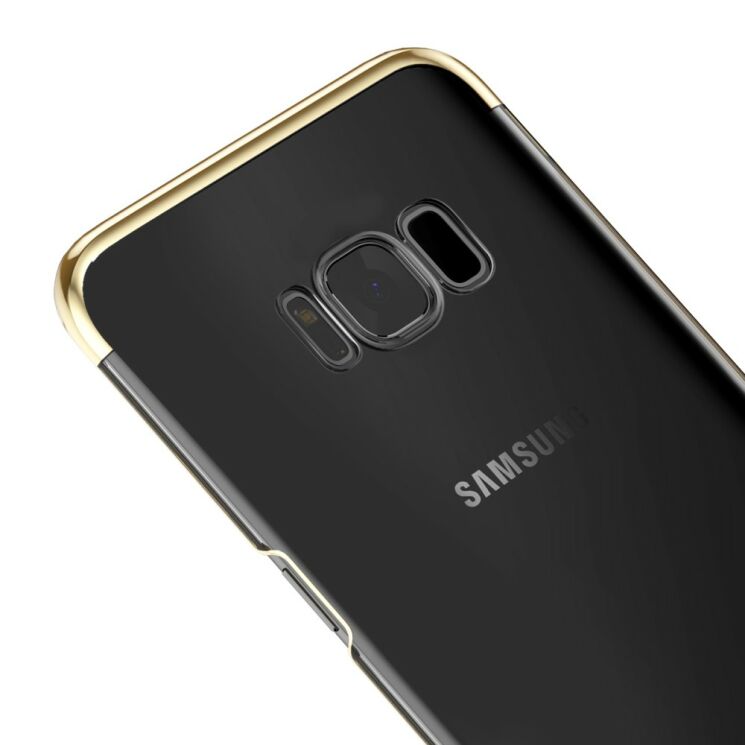 Пластиковый чехол BASEUS Glitter Shell для Samsung Galaxy S8 (G950) - Gold: фото 9 из 21