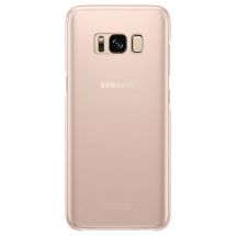 Пластиковый чехол Clear Cover для Samsung Galaxy S8 (G950) EF-QG950CPEGRU - Pink: фото 1 из 5