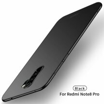 Пластиковий чохол MOFI Slim Shield для Xiaomi Redmi Note 8 Pro - Black: фото 1 з 9