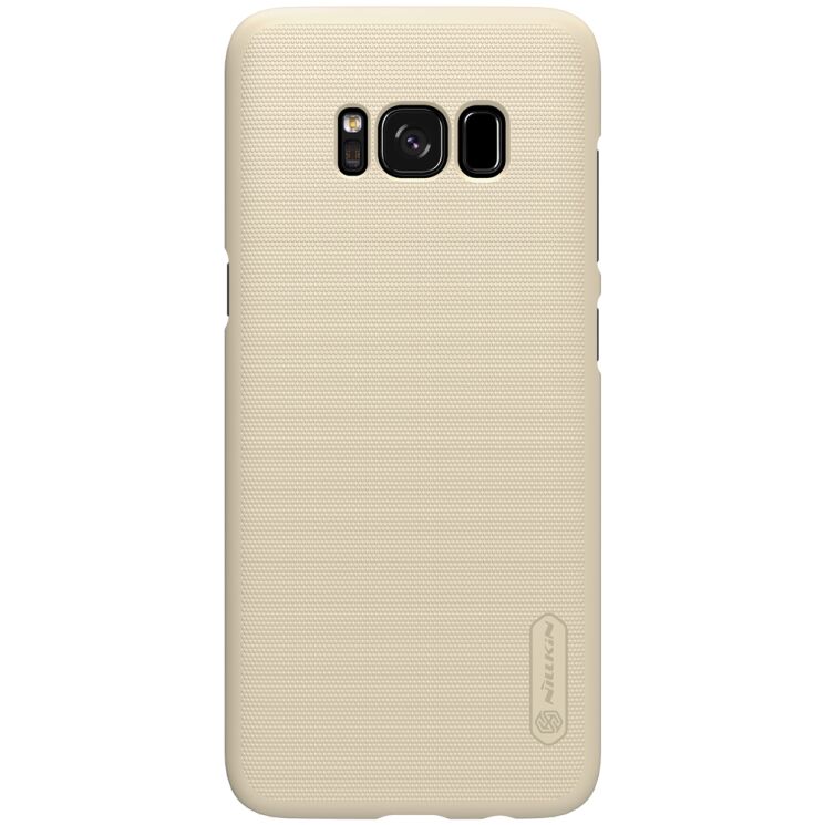 Пластиковий чохол NILLKIN Frosted Shield для Samsung Galaxy S8 (G950) - Gold: фото 5 з 14