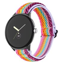 Ремешок Deexe Knitted Strap для Google Pixel Watch / Watch 2 - Multicolor: фото 1 из 6