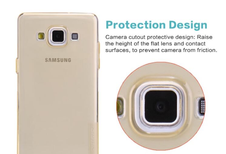 Силиконовая накладка NILLKIN Nature TPU для Samsung Galaxy A5 (A500) - White: фото 13 из 15