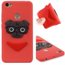 Силиконовый чехол Deexe Puppy 3D Series для Xiaomi Redmi Note 5A Prime - Red: фото 1 из 6