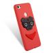 Силиконовый чехол Deexe Puppy 3D Series для Xiaomi Redmi Note 5A Prime - Red (135331R). Фото 6 из 6