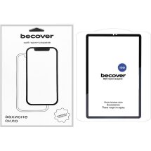 Захисне скло BeCover 10D для Samsung Galaxy Tab A9 (X110/115) - Black: фото 1 з 4