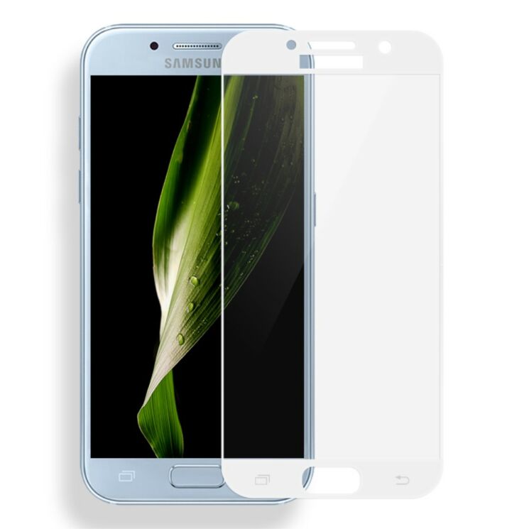 Захисне скло MOCOLO 3D Silk Print для Samsung Galaxy A5 2016 (A510) - White: фото 1 з 7