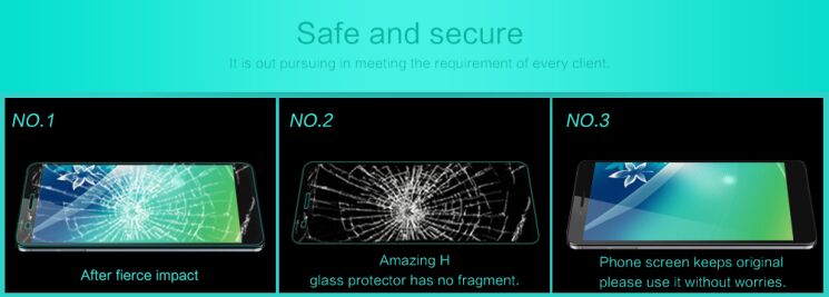 Защитное стекло NILLKIN Amazing H для Huawei GR5: фото 10 из 13