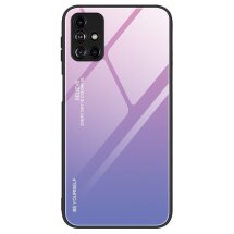 Захисний чохол Deexe Gradient Color для Samsung Galaxy M31s (M317) - Pink / Purple: фото 1 з 14