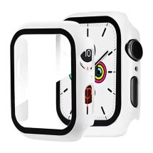 Защитный чехол Deexe Protective Frame для Apple Watch 41 mm (7 / 8 / 9 Series) - White: фото 1 из 8