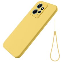 Захисний чохол Deexe Silicone Case для Xiaomi Redmi Note 12 - Yellow: фото 1 з 4