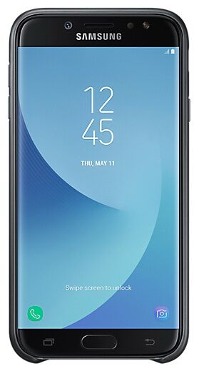 Захисний чохол Dual Layer Cover для Samsung Galaxy J7 2017 (J730) EF-PJ730CBEGRU - Black: фото 2 з 4