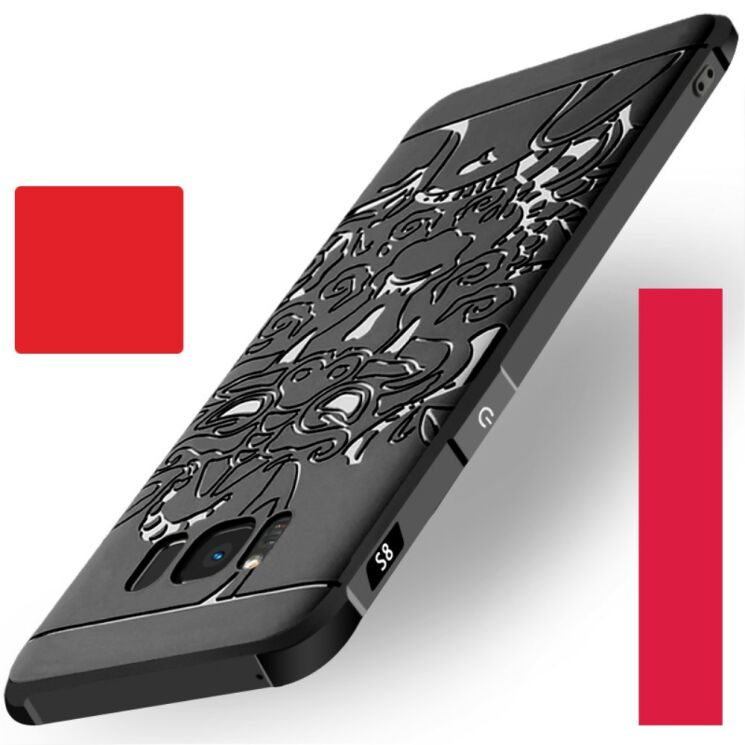 Захисний чохол UniCase Dragon Style для Samsung Galaxy S8 (G950) - Black: фото 2 з 5