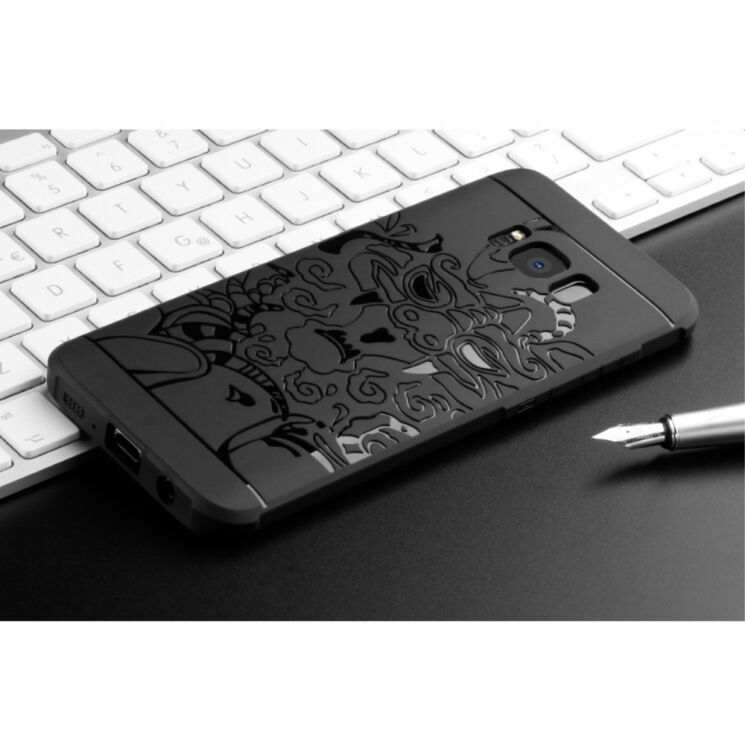 Защитный чехол UniCase Dragon Style для Samsung Galaxy S8 (G950) - Black: фото 4 из 5