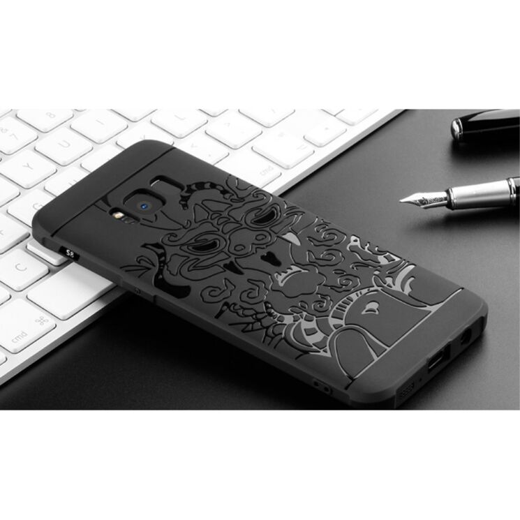 Защитный чехол UniCase Dragon Style для Samsung Galaxy S8 (G950) - Black: фото 3 из 5