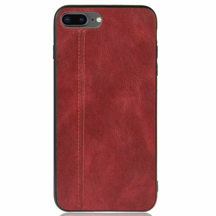 Захисний чохол UniCase Leather Series для Apple iPhone SE 2 / 3 (2020 / 2022) / iPhone 8 / iPhone 7 - Red: фото 3 з 10