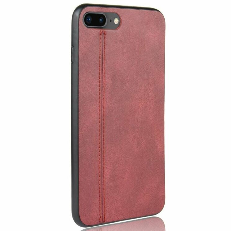 Защитный чехол UniCase Leather Series для Apple iPhone SE 2 / 3 (2020 / 2022) / iPhone 8 / iPhone 7 - Red: фото 4 из 10