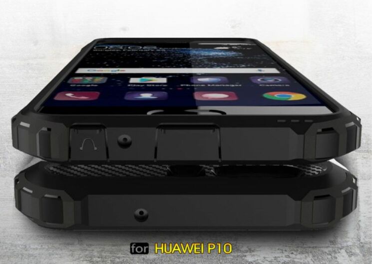 Захисний чохол UniCase Rugged Guard для Huawei P10 - Dark Blue: фото 6 з 7