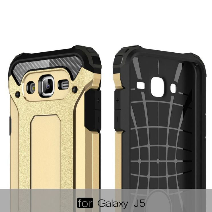 Защитный чехол UniCase Rugged Guard для Samsung Galaxy J5 (J500) - Black: фото 9 из 9