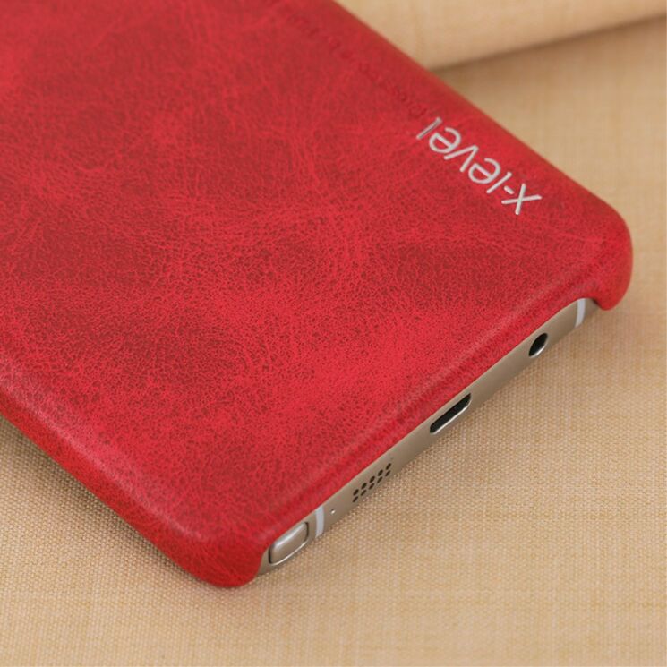 Захисний чохол X-LEVEL Vintage для Samsung Galaxy Note 5 (N920) - Red: фото 6 з 6