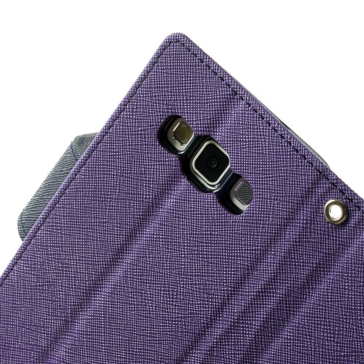 Чехол Mercury Fancy Diary для Samsung Galaxy A3 (A300) - Violet: фото 6 из 10