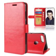 Чехол-книжка Deexe Wallet Style для Huawei Honor 9 Lite - Red: фото 1 из 9