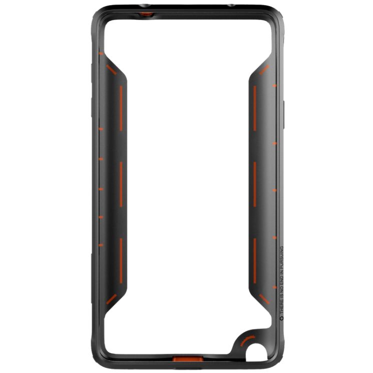 Захисний бампер NILLKIN Armor-Border Series для Samsung Galaxy Note 4 (N910) Orange: фото 2 з 16