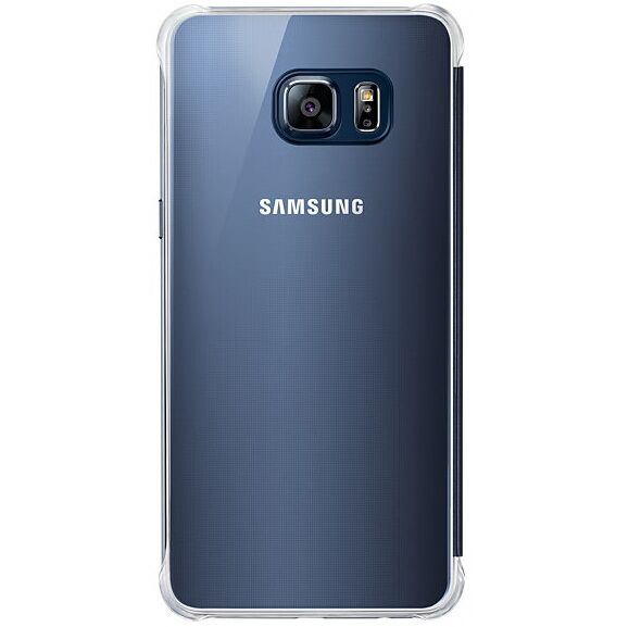 Чохол Clear View Cover для Samsung Galaxy S6 edge+ EF-ZG928CFEGRU - Black: фото 4 з 5
