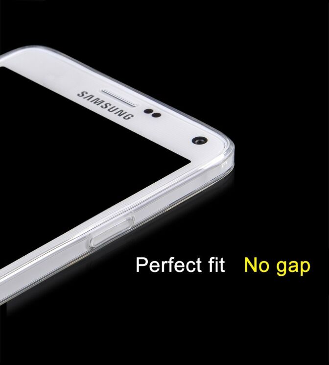 Силиконовая накладка Deexe UltraThin для Samsung Galaxy Note 4 (N910): фото 5 из 6