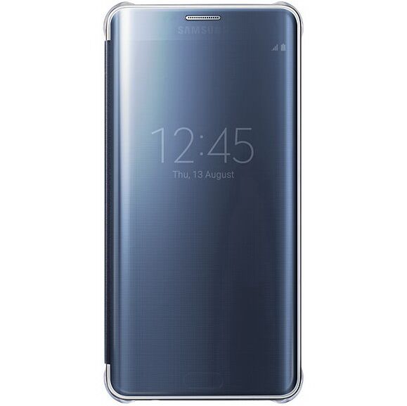 Чехол Clear View Cover для Samsung Galaxy S6 edge+ EF-ZG928CFEGRU - Black: фото 2 из 5