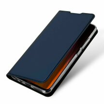 Чехол GIZZY Business Wallet для Motorola Moto G8 Power Lite - Dark Blue: фото 1 из 1